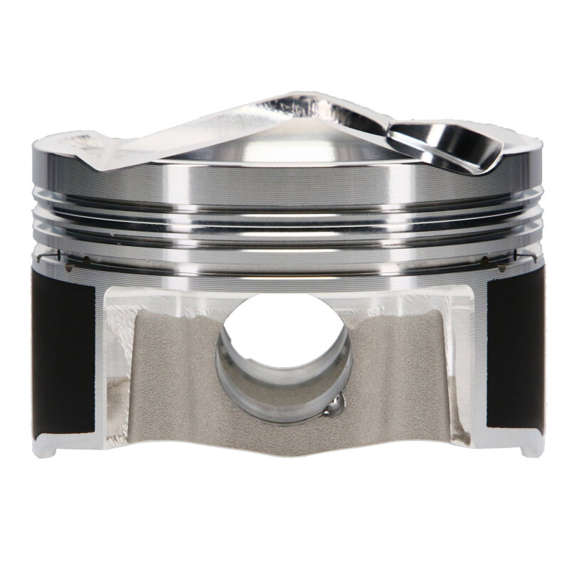 Honda Civic Piston Kit - JE Pistons - Forged, 86.50mm Bore, 9.8:1 CR, -2.2cc Dish - `15-`27